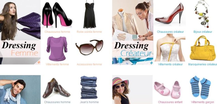 Dressing en ligne
