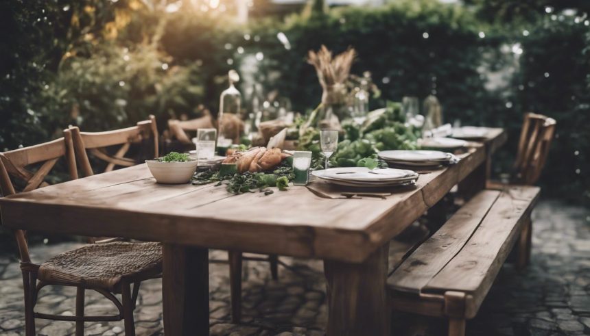 Astuces pour aménager un espace repas en plein air dans votre jardin