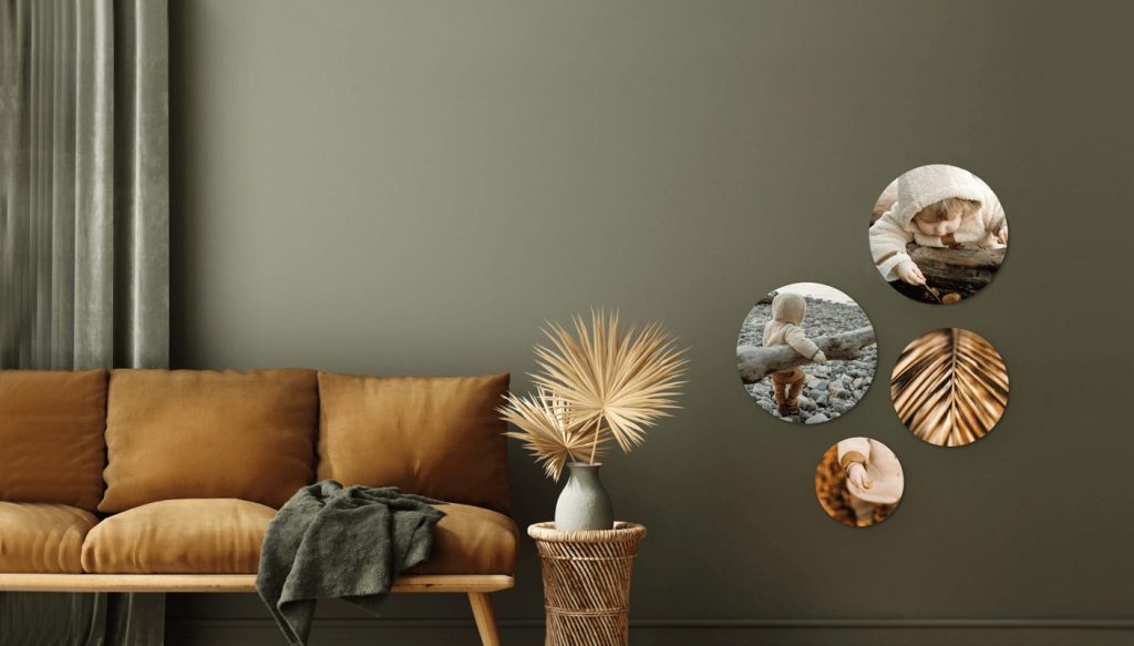 intégrer les cercles muraux dans un style de décoration